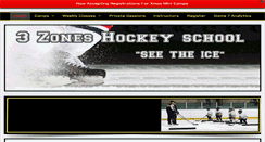 Desktop Screenshot of 3zoneshockey.com